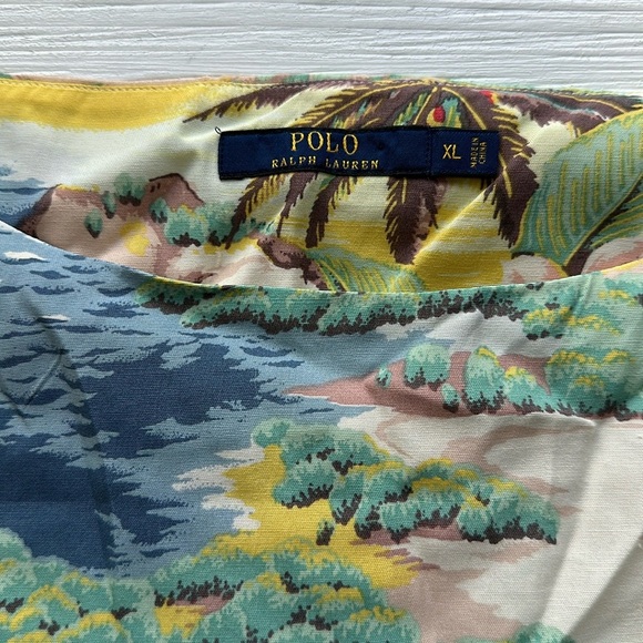 Polo Ralph Lauren Hawaiian Print Camisole sz XL - Picture 4 of 7